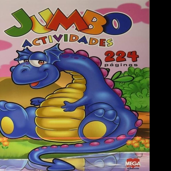 LIBRO PCOLOREAR JUMBO RECREACTIVIDADES 6773 MEGA C.14